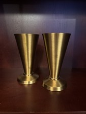 Beautiful VTG  Set Of 2 brass