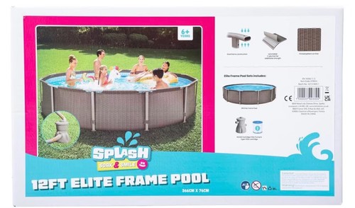 Elite frame pool - 12ft, in