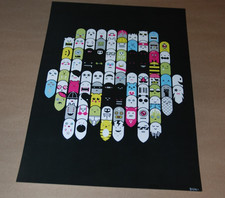 Olly Moss 88 Ghosts 2012 Print Gloss Poster Numbered of 150 Funkrush