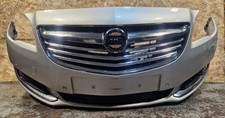 VAUXHALL INSIGNIA FACELIFT FRONT BUMPER 2013-2017 SILVER Z176 + PARKING SENSORS 