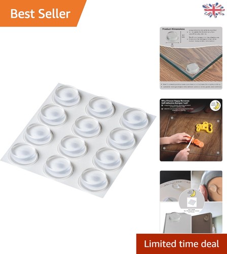 Cylindrical clear rubber - cylindrical, feet
