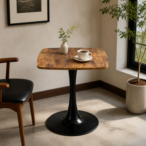 Square dining table - dining, 24"