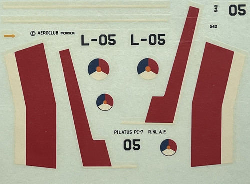 Decals pilatus for - pc-7,