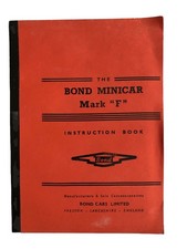 Bond Minicar Mark F