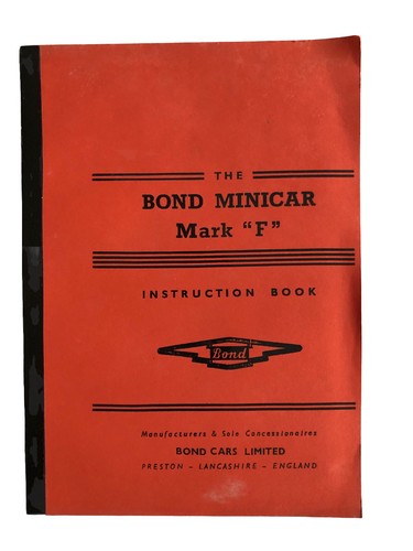Bond minicar mark - minicar,