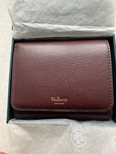 Mulberry trifold purse oxblood - purse,