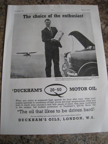 Duckhams motor oil warwick - duckhams,
