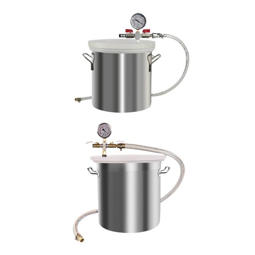 Vacuum degassing chamber with - vacuum,