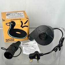 New DUCK ELECTRIC AC AIR PUMP Inflate Deflate Paddling Pool Airbed Inflatables
