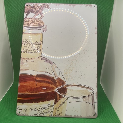 Blantons bourbon whiskey metal - blantons,