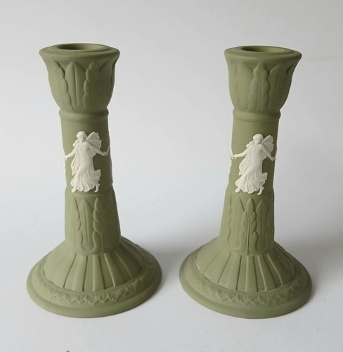 Wedgwood green jasper candle - wedgwood,