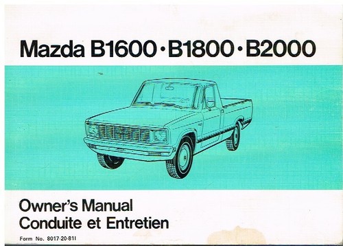 Mazda b1600 b1800 b2000 - b1600,