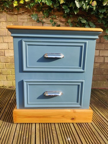 Upcycled solid pine chest - pine,