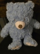 Clintons Soft Plush Blue Teddy Bear. 12 Inch