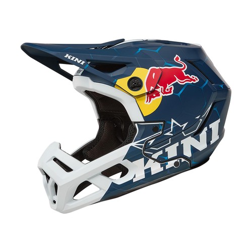 Kini red bull bike helmet - red,