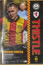 PARTICK THISTLE V RAITH ROVERS