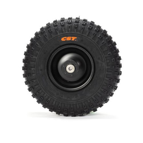 Front wheel and - front, tyre