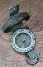Stanley G150 compass - British Army Military issued MOD - reads in mills (5280)