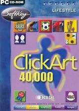 Clickart 40,000 - Clipart CollectionPC CD-ROM Software - Brand New & Sealed