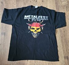 MetalFest Flugplatz Germany 2010 event T Shirt Death Metal Size XL Bolt Thrower