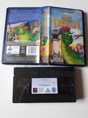 Petes dragon 1977 disney vhs - petes,