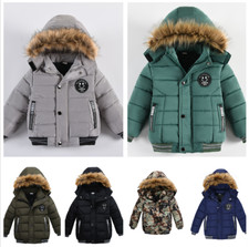 Winter Kids Boys Padded School