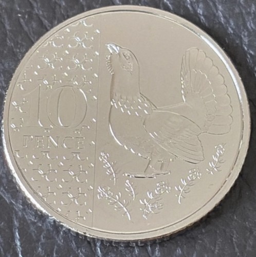 2023 capercaillie 10p pence - capercaillie,