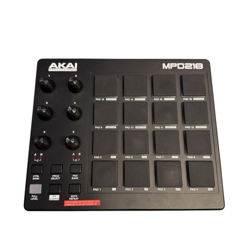Akai mpd218 performance - performance, pad