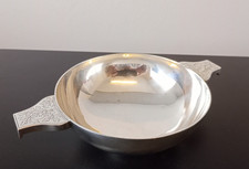 1929 - Solid Silver Quaich - by Mappin & Webb - London 1929