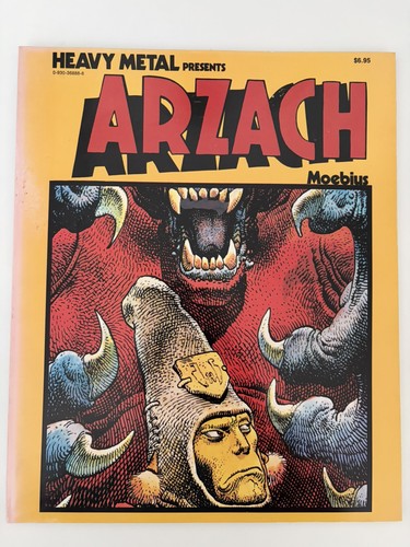 Arzach moebius heavy metal - moebius.,