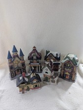 Christmas Village Houses X6