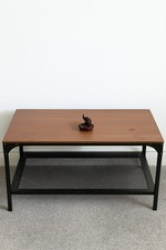 black steel and wood Coffee table, great condition IKEA