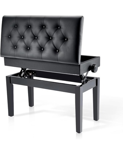 Faux leather keyboard seat - faux,