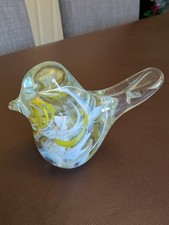 Glass Bird (Yellow and White)