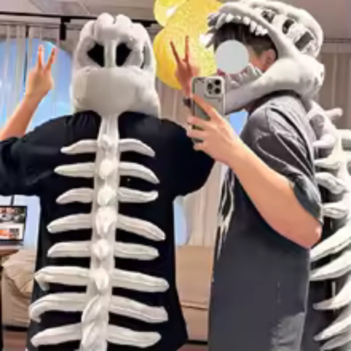 Silly dino dinosaur skeleton - silly,