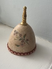 REAL Egg Decorated / Bell / Floral / Gift