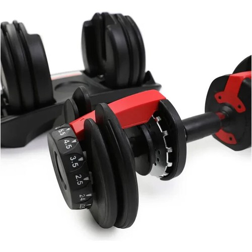 Adjustable dumbbells 24kg - adjustable,