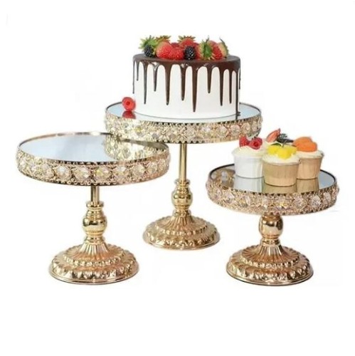 Luxury glass cake stand - 3,