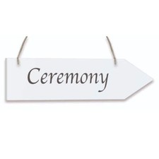 Ceremony Wedding Wooden Arrow