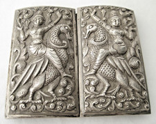 Antique silver Siam buckle
