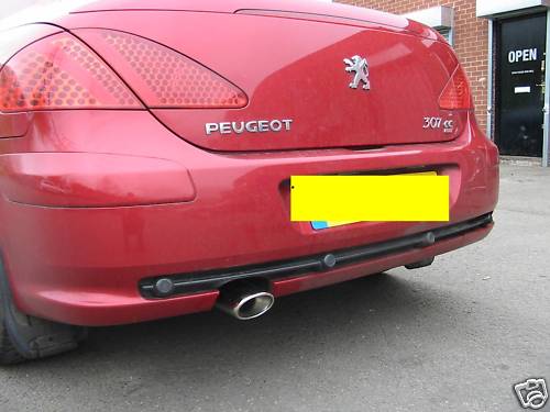 Peugeot 206 gti180 exhaust gti - peugeot,