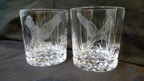 Crystal whisky glasses 2 - crystal,