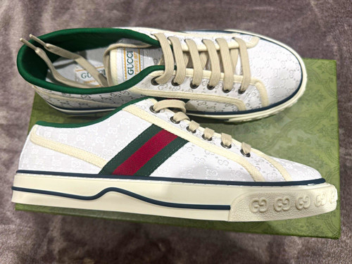 Gucci tennis 1977 white - gucci,