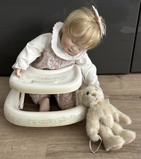 'EMILY ANNE" The Ashton Drake Galleries Porcelain Doll With Walker certificate 