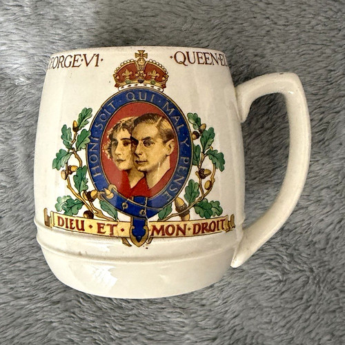 Mintons 1937 coronation - mintons, mug