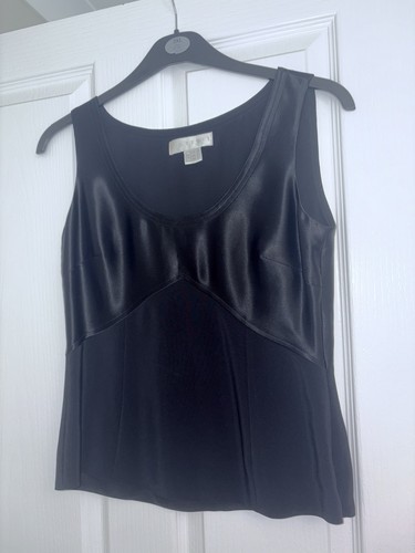 Black satin babydoll tank top - babydoll,