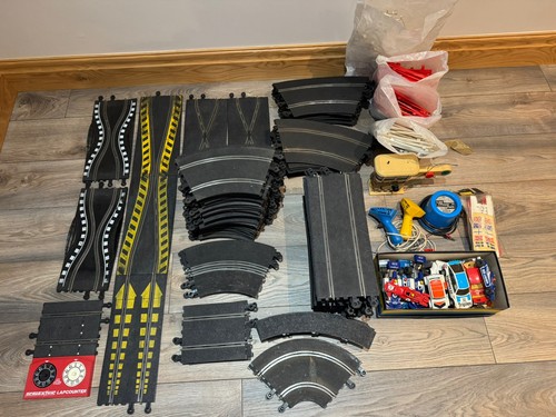 Scalextric joblot track - scalextric,