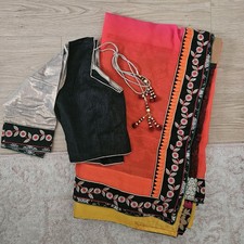 Indian Pink Orange Red Ombre