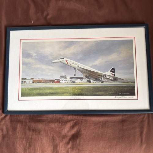 Concorde farnborough signed - at,