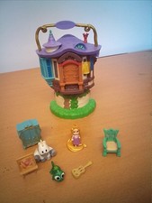 Disney Animators Littles Tangled Rapunzel Tower Playset & Figures & Accessories